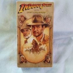Indiana Jones And The Last Crusade VHS .