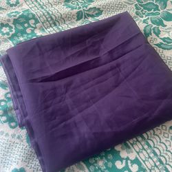 2 yds 20” x 60” width purple chiffon fabric 