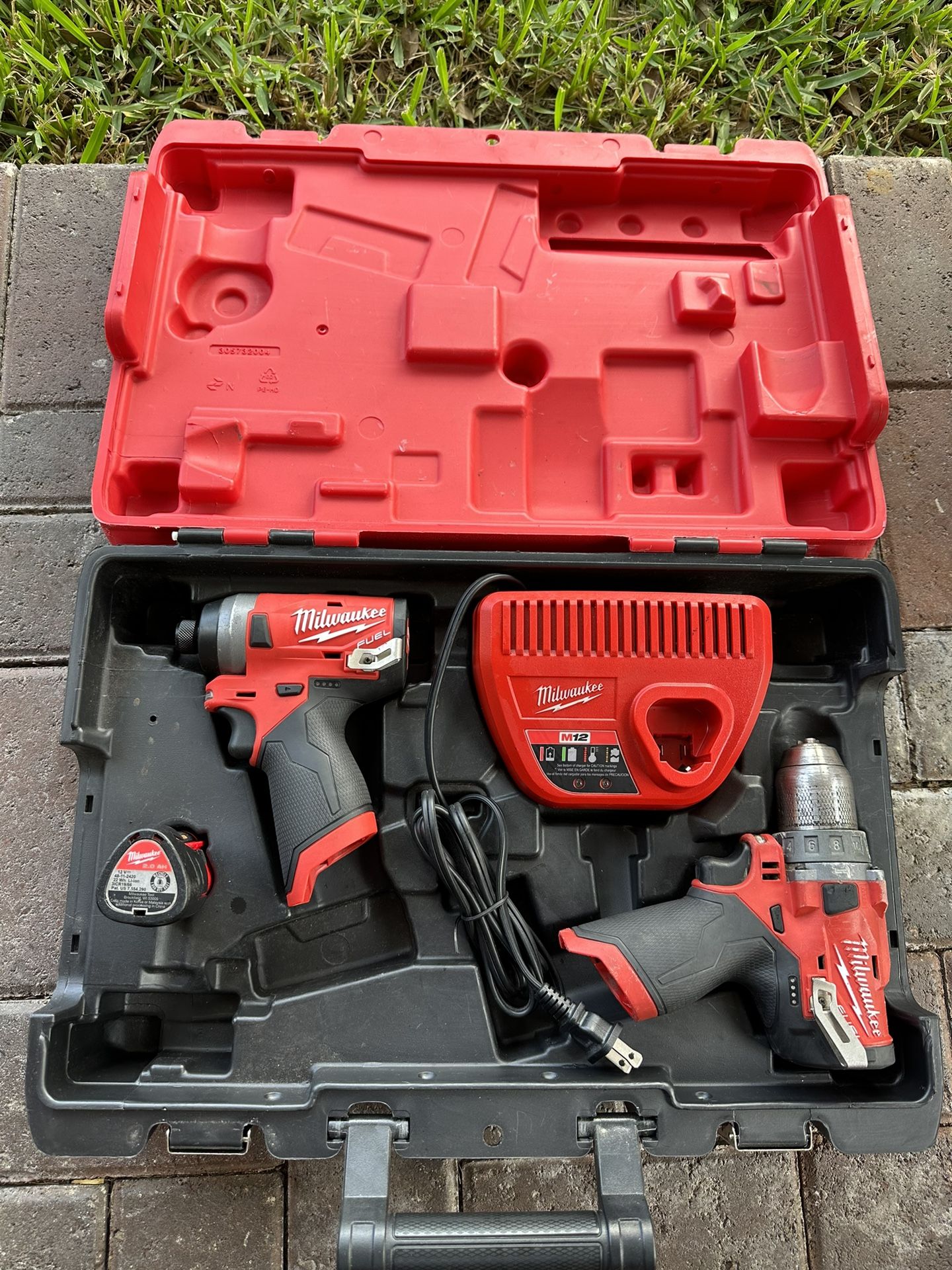 Milwaukee Hammer and Impact Drill