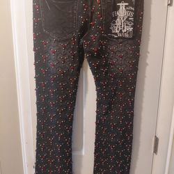 Embellished  Vicious Jeans