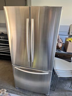 Samsung counter depth French door refrigerator