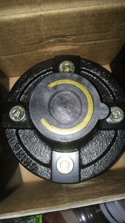 2 Sets 4 on 4" Trailer Hub Kit With Trailer Bearing KitFor 2000 lbs. 1" Spindle