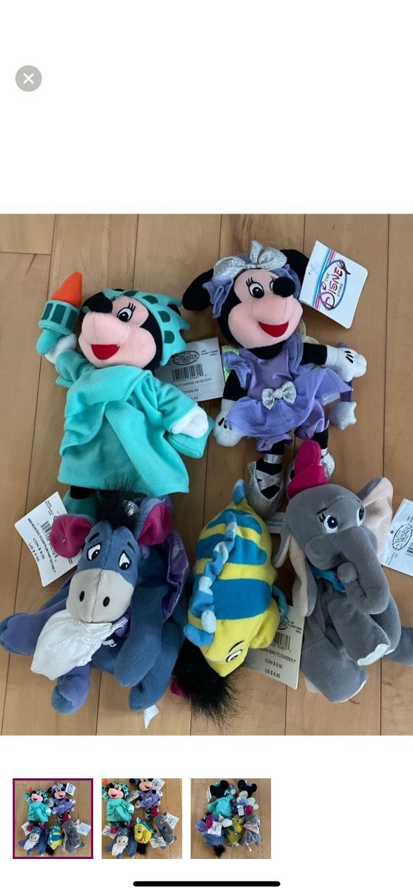 Disney Bean Bag Stuffed Animals
