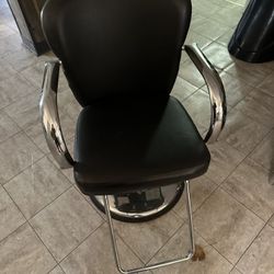 Barber Shop Chairs, And Head, Wash