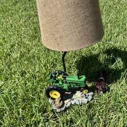 John Deer Tractor  electric Lamp