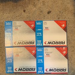 Arrow Staples Brand New 5/16. 8 mm. #505 Qty 1250 Per Box  Get 4 Boxes For $15.  South Phx Area 