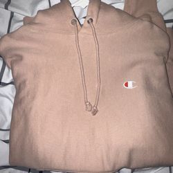 Champion Hoodie Rose Color Sz L