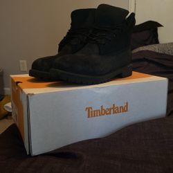 Timber Land Black Boots 