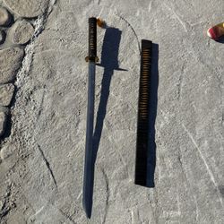 Handcrafted Decorative Sword with Scabbard