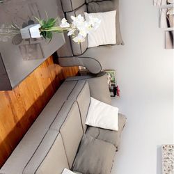Gray Beautiful Sofas 
