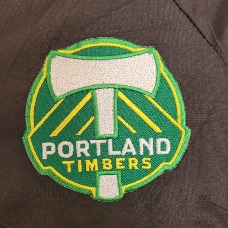 Adidas Portland Timbers! Windbreaker Hoodie