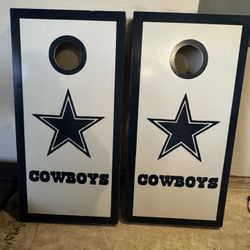Dallas Cowboys Cornhole Boards 