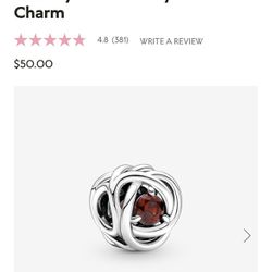 Pandora Charms New In Box