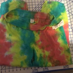 Tie Dyed Jogger Pants Size XL