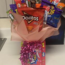 Chips And Candy Bouquet