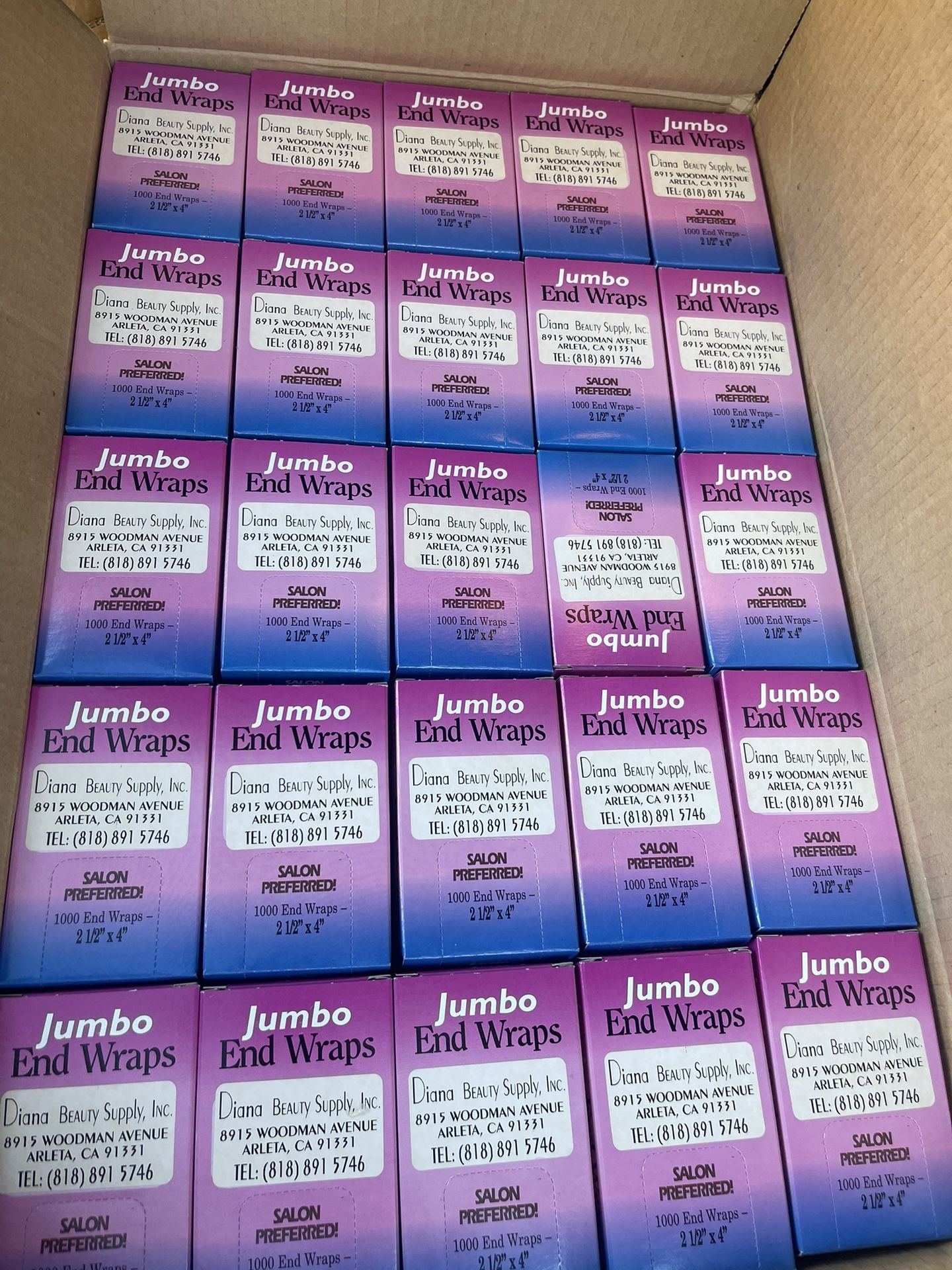 Jumbo End Papers