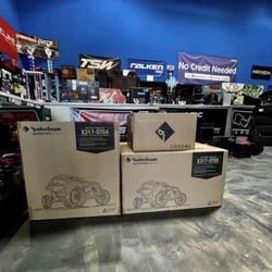 Friday/Saturday Sale! On Rockford Fosgate Audio  Stage 1 2 3 4 5 6 For CAN-Am & RZR UTV ( 10 % Off)