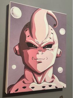 Kid buu canvas print