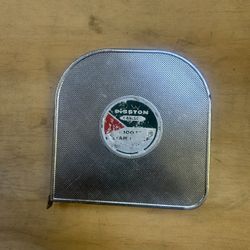 Vintage Disston Carlson Star Chief No. 5100 Steel Tape Measure - 100 ft. 