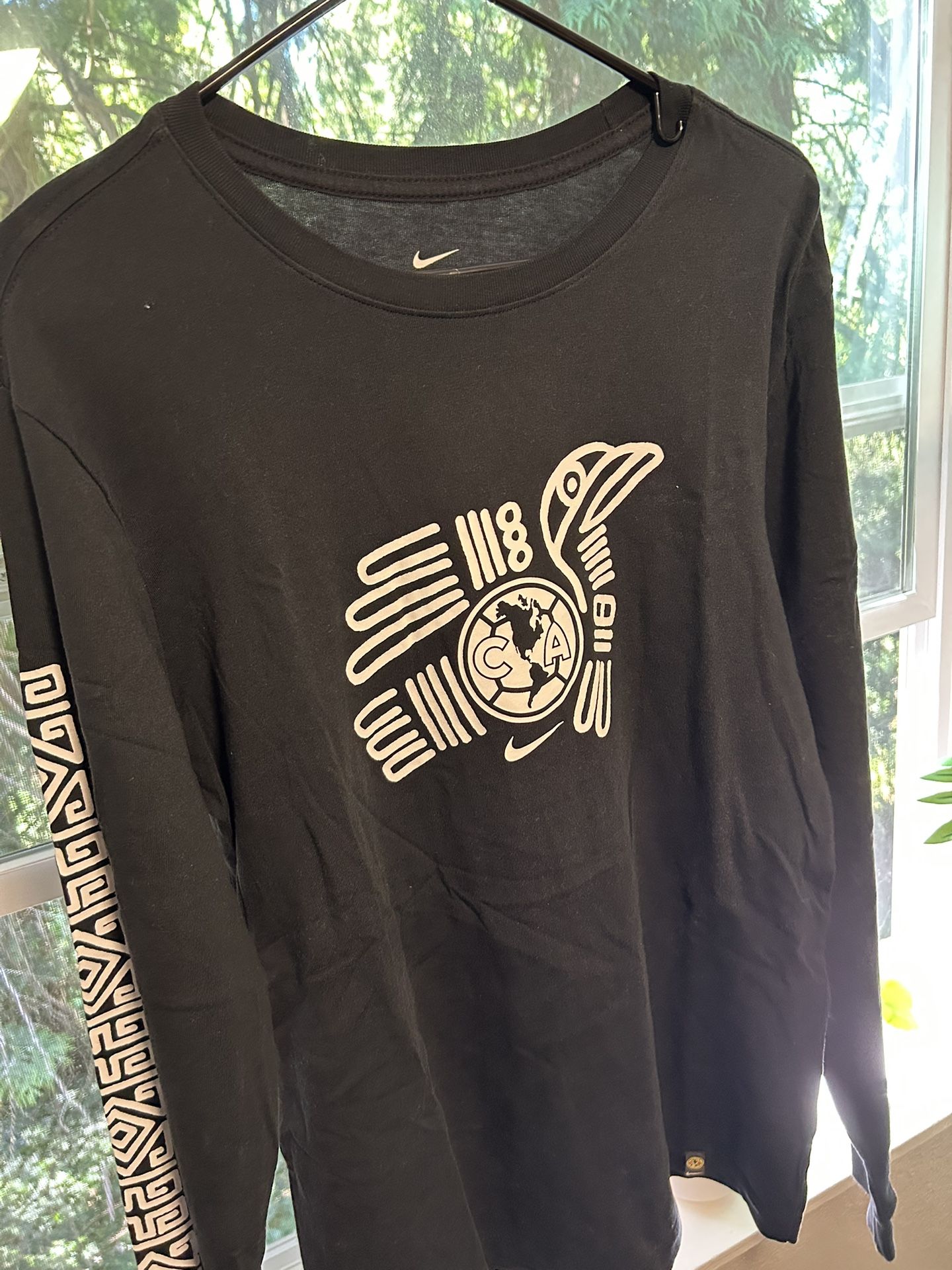 Club America Nike Tee Long-sleeve Shirt