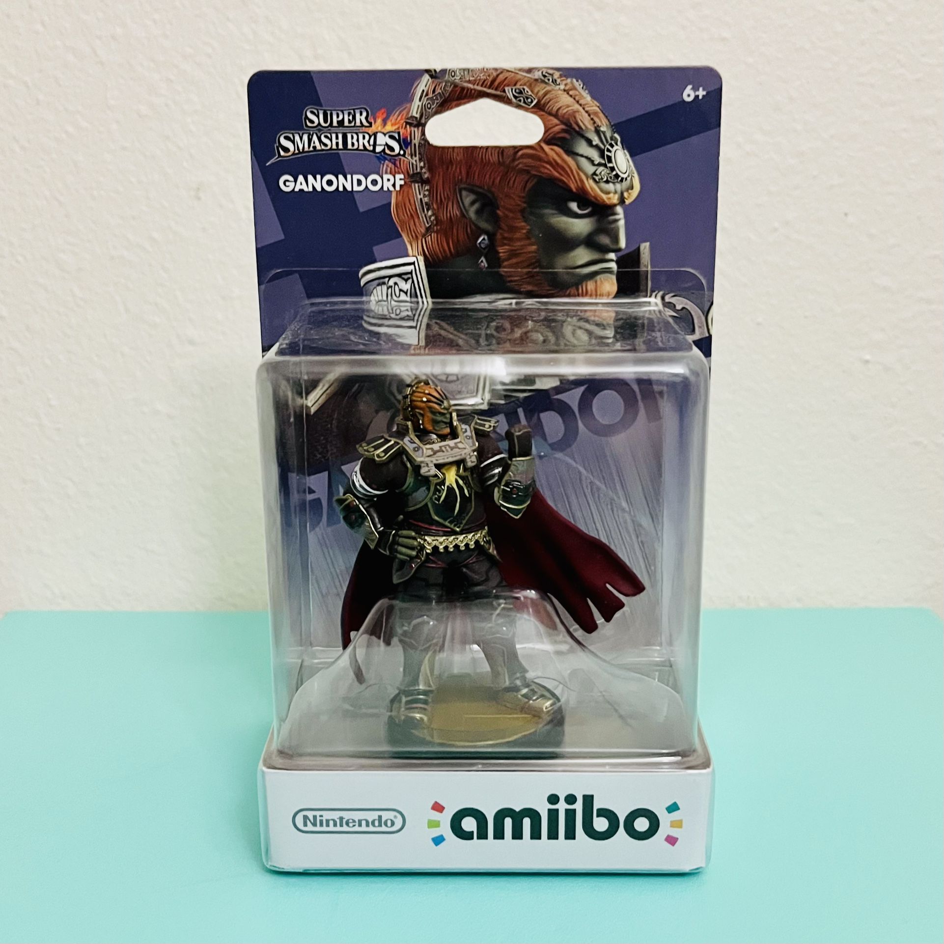 Ganondorf amiibo Figure - Super Smash Bros. Series (Nintendo, 2015) First Print!