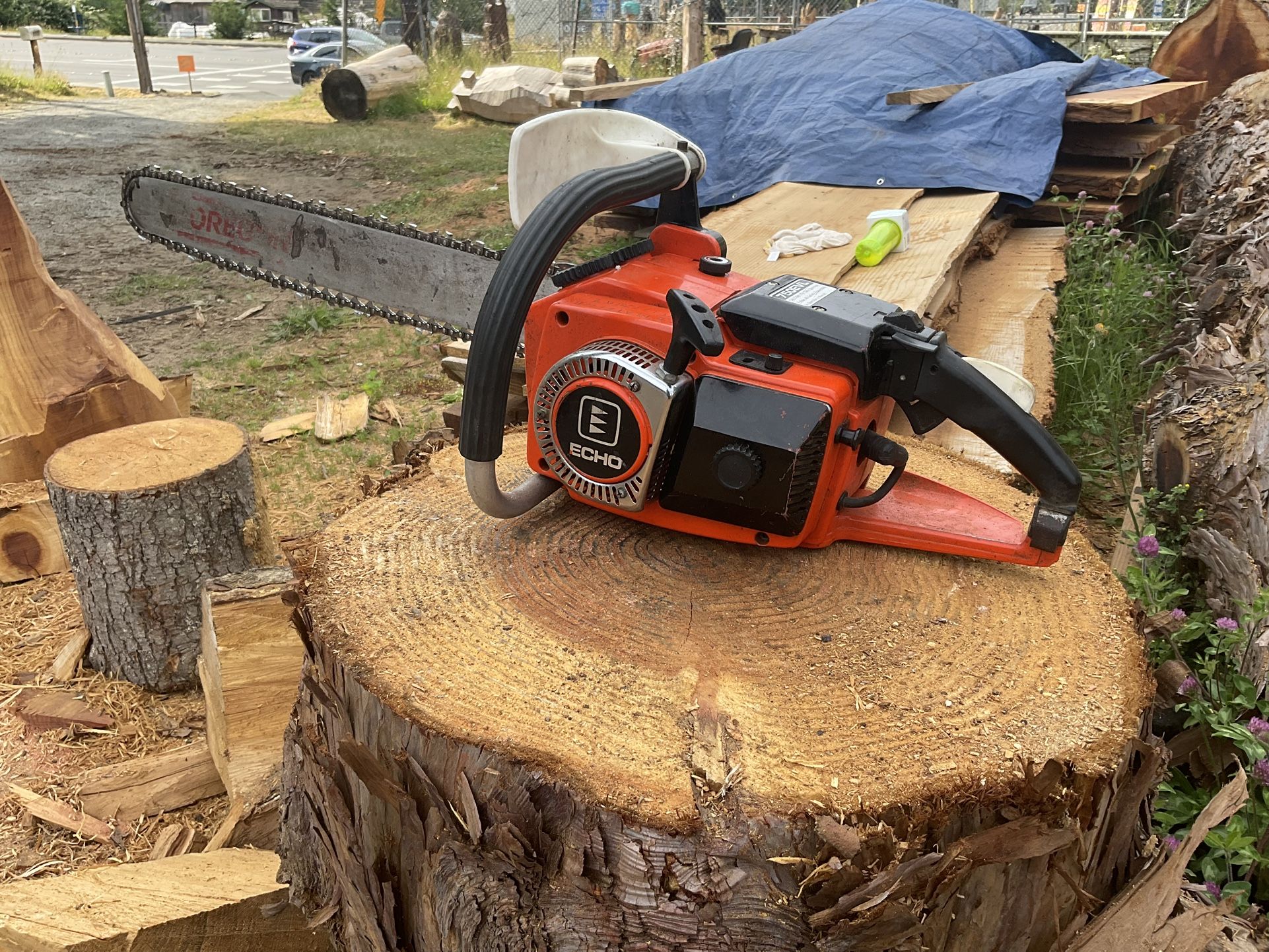 Vintage Echo CS750EVL Chainsaw (24” Bar) (Project Saw) (RARE)