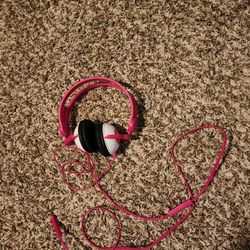 Kidz Gear Pink Wired Headphones