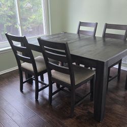 Extendable Dining Table Set For 4