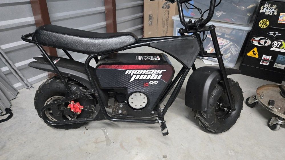 Electric Mini Dirtbike Monster Moto1000
