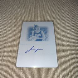 Jalen Green Rookie Optic Plate 1of1