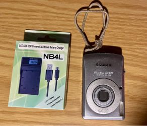 Canon PowerShot SD630 Digital ELPH 6MP Compact Digital Camera (Silver)