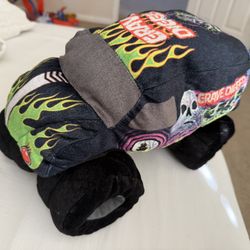 Monster jam grave digger plush