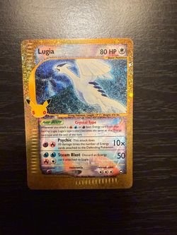 Pokemon 30th Celebration Lugia Classic Collection