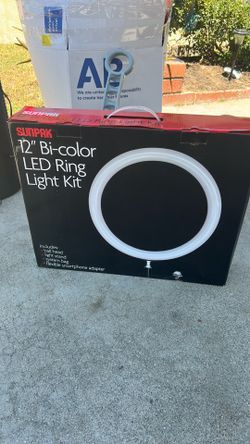 12’ Bio- color LED Ring Light Kit