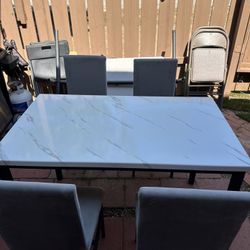 Small Table With Four Chairs