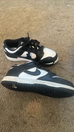Nike Dunk Low 'Black White' kids 12C