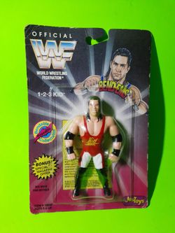NEW 1995 NOS Just Toys Bend-Ems WWF Official Licensed Wrestling Posable Bendable Action Figure 1-2-3 123 Kid X-PAC Sean Waltman #12628 NWO WCW WWE