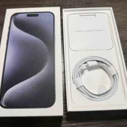 IPHONE  15 Pr0 MAX UNLOCKED 