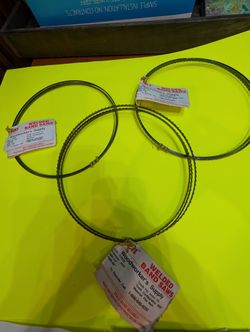 Three 14" Band Saw Blades