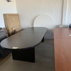 Conference table black espresso 4x10’ new!  Sale!!