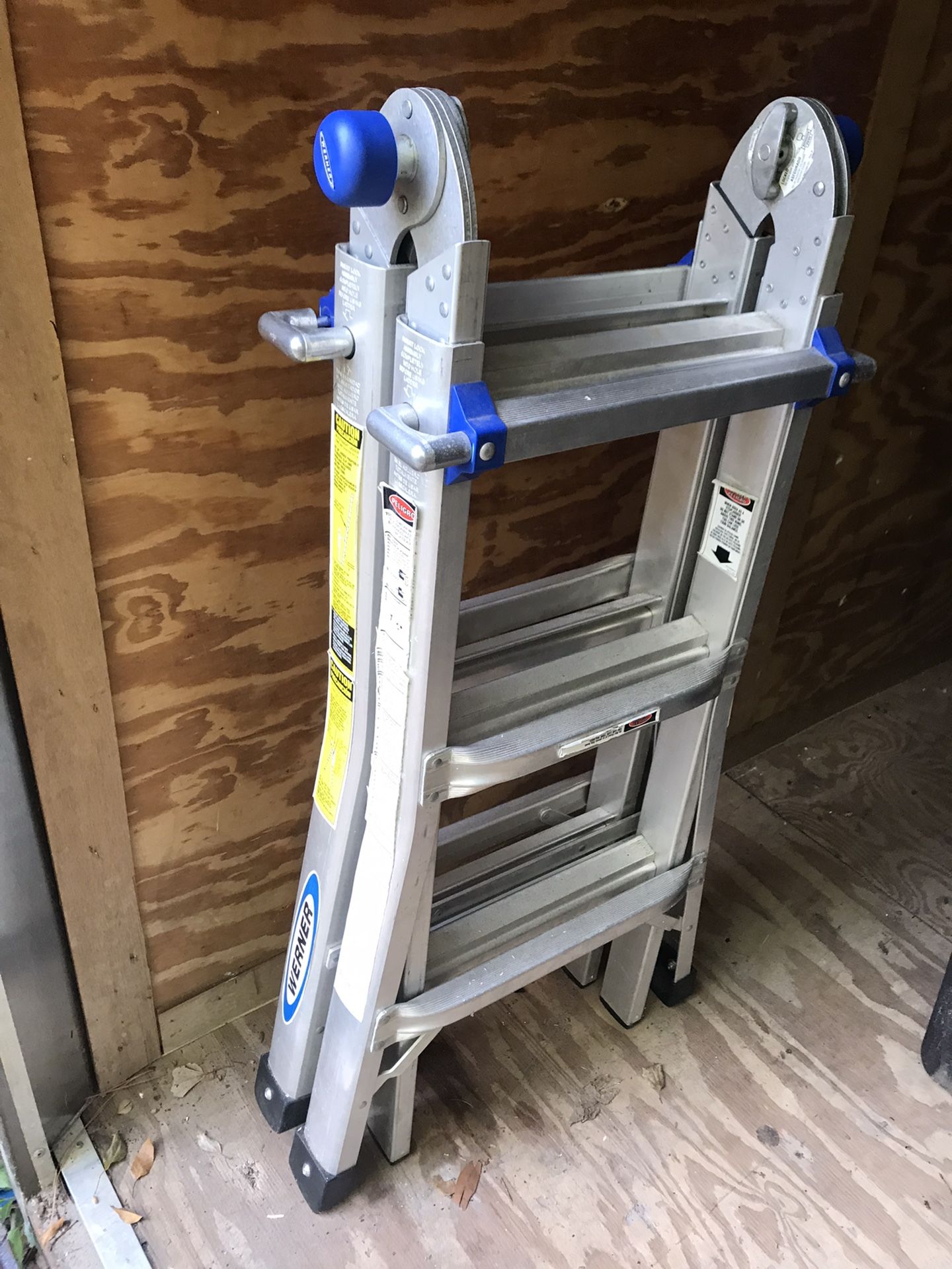 Bracket Set Only Stabilizer For Gorilla Wagner Telescoping Ladder $86 Firm.