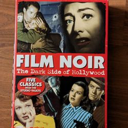 Film Noir: The Dark Side of Hollywood 5-Disc DVD Set - Joan Crawford & More