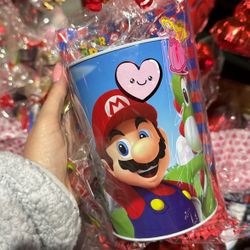 Mario Theme Valentine’s Day Gift Bag