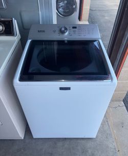 White Maytag Washer