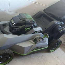 Ego Rechargeable Lawn Mower 