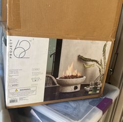 Project 62 Outdoor Gas Tabletop Fire Bowl