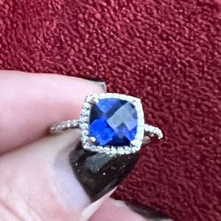 Size 7 Sapphire Ring