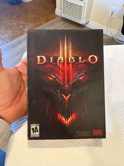 Diablo III 3 PC Boxed Keys and Notepad Blizzard 2012 CIB