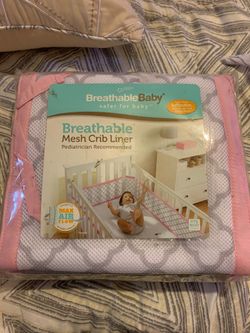 Breathable Mesh Crib Liner