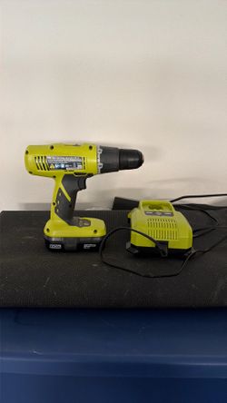 Ryobi drill with charger